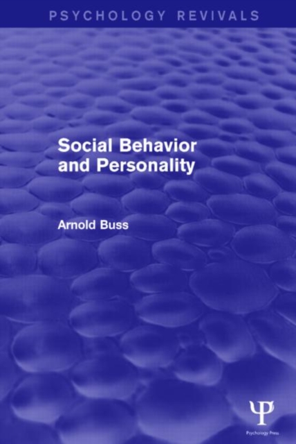 Social Behavior and Personality, Hardback Book