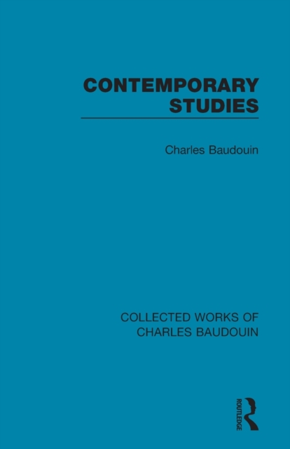 Contemporary Studies, Paperback / softback Book