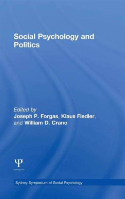 Social Psychology and Politics, Hardback Book