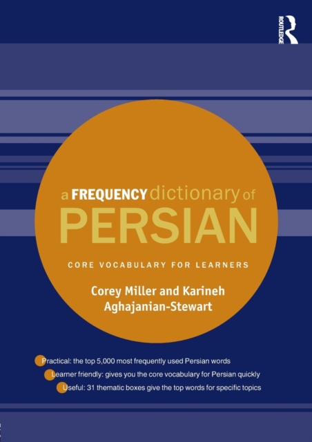 A Frequency Dictionary of Persian : Core vocabulary for learners, Paperback / softback Book