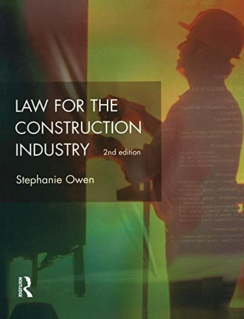 Law for the Construction Industry, Hardback Book