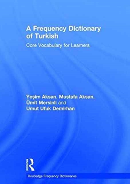A Frequency Dictionary of Turkish, Hardback Book