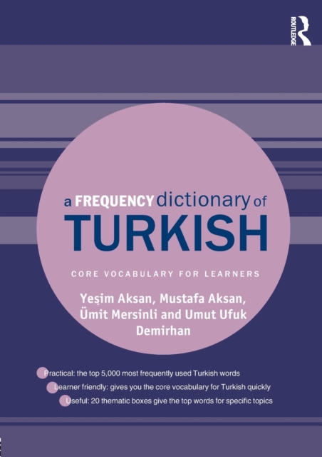 A Frequency Dictionary of Turkish, Paperback / softback Book