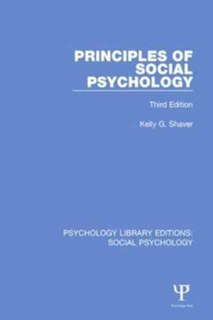 Principles of Social Psychology : Third Edition, Paperback / softback Book