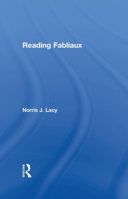 Reading Fabliaux, Paperback / softback Book