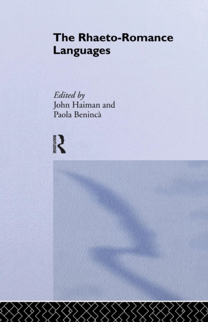 The Rhaeto-Romance Languages, Paperback / softback Book