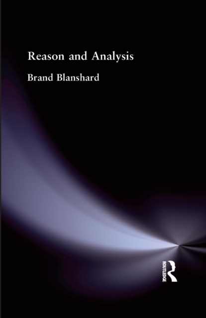 Reason and Analysis, Paperback / softback Book