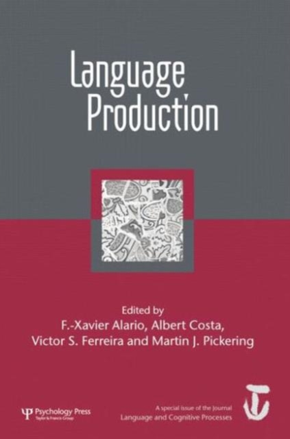 Language Production: First International Workshop on Language Production : A Special Issue of Language and Cognitive Processes, Paperback / softback Book