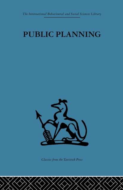 Public Planning : The inter-corporate dimension, Paperback / softback Book