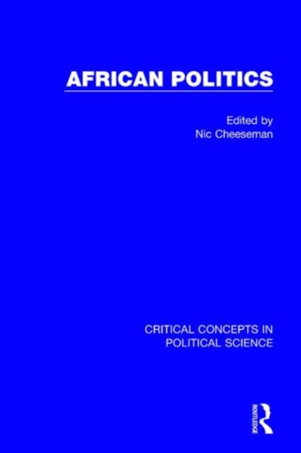African Politics (4-vol. set), Multiple-component retail product Book