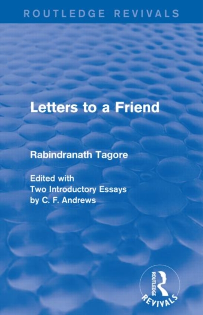 Letters to a Friend, Paperback / softback Book