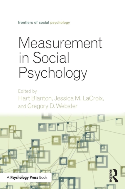 Measurement in Social Psychology, Paperback / softback Book