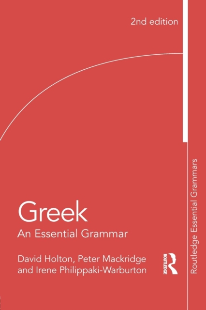 Greek: An Essential Grammar, Paperback / softback Book