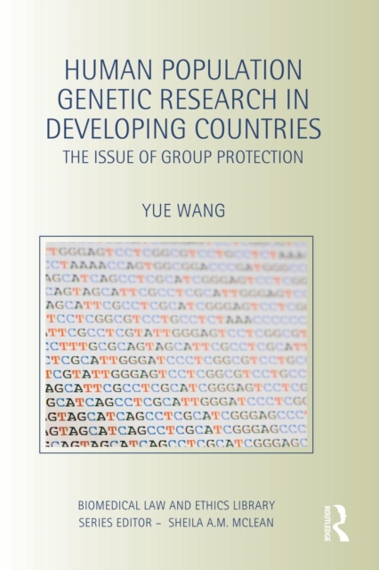 Human Population Genetic Research in Developing Countries : The Issue of Group Protection, Paperback / softback Book