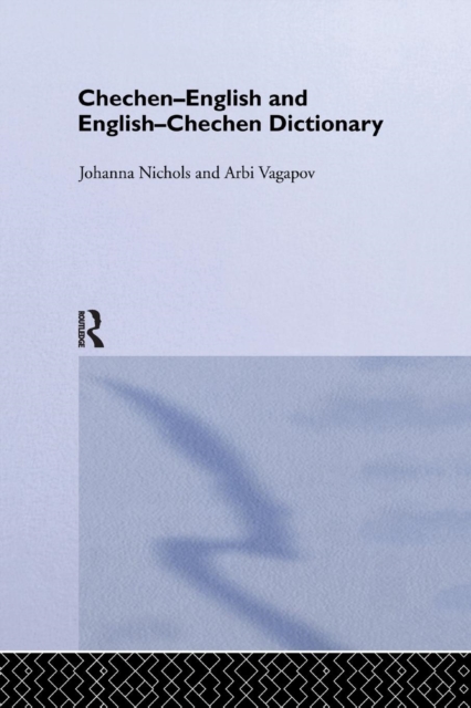 Chechen-English and English-Chechen Dictionary, Paperback / softback Book