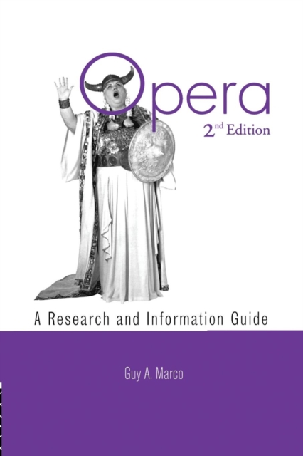 Opera : A Research and Information Guide, Paperback / softback Book