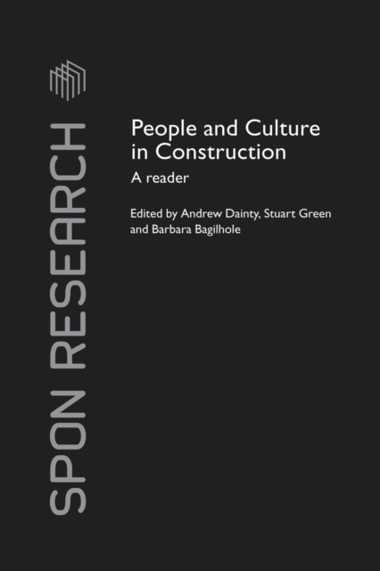 People and Culture in Construction : A Reader, Paperback / softback Book