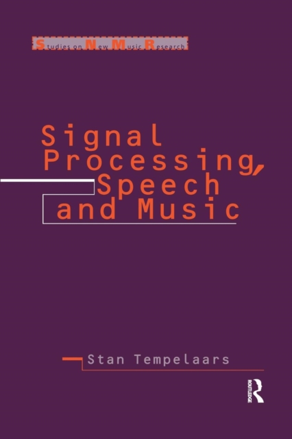 Signal Processing, Speech and Music, Paperback / softback Book