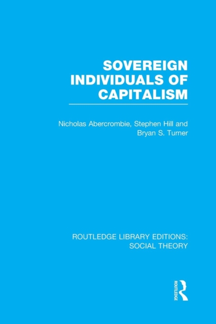 Sovereign Individuals of Capitalism, Paperback / softback Book