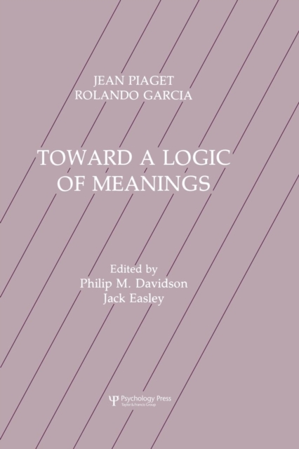 Toward A Logic of Meanings, Paperback / softback Book