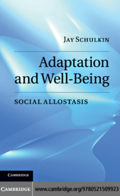 Adaptation and Well-Being : Social Allostasis, PDF eBook