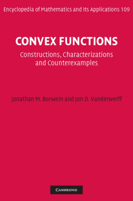 Convex Functions : Constructions, Characterizations and Counterexamples, PDF eBook