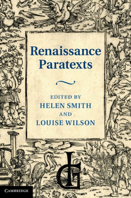 Renaissance Paratexts, EPUB eBook