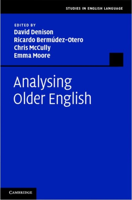 Analysing Older English, PDF eBook