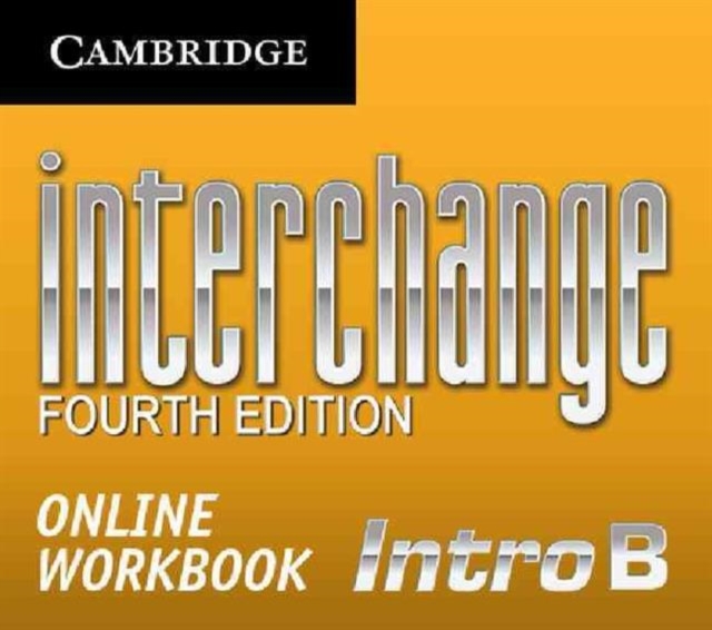 Interchange Fourth Edition : Interchange Intro Online Workbook B (Standalone for Students), Digital product license key Book