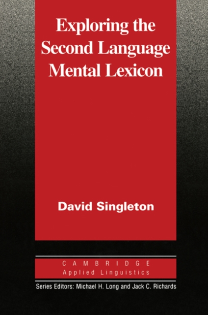 Exploring the Second Language Mental Lexicon, PDF eBook