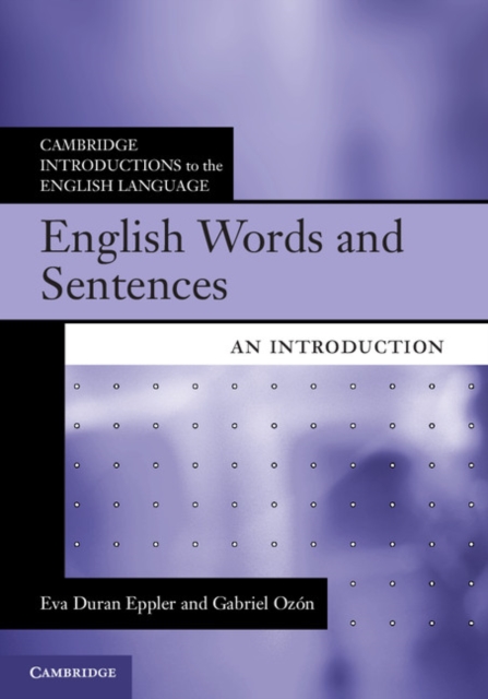 English Words and Sentences : An Introduction, EPUB eBook