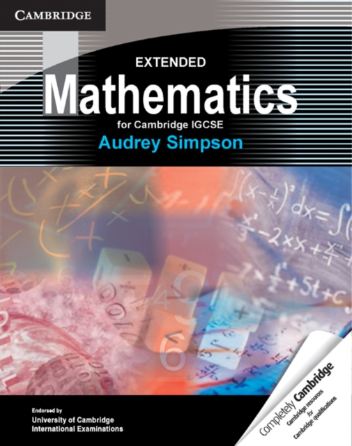 Extended Mathematics for Cambridge IGCSE ebook, PDF eBook