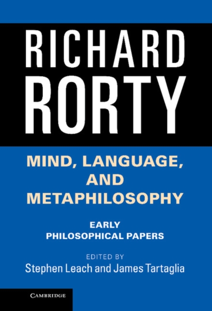 Mind, Language, and Metaphilosophy : Early Philosophical Papers, EPUB eBook