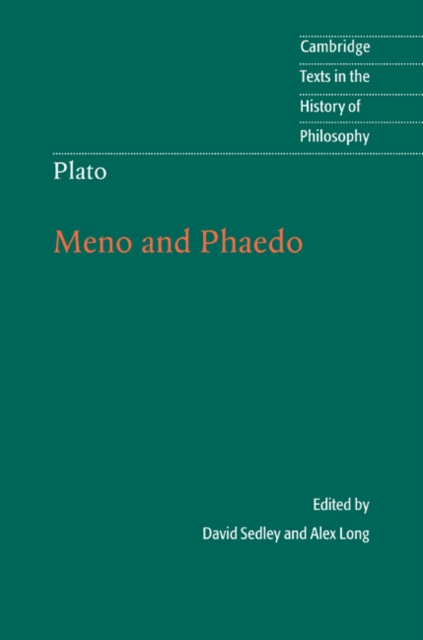 Plato: Meno and Phaedo, PDF eBook