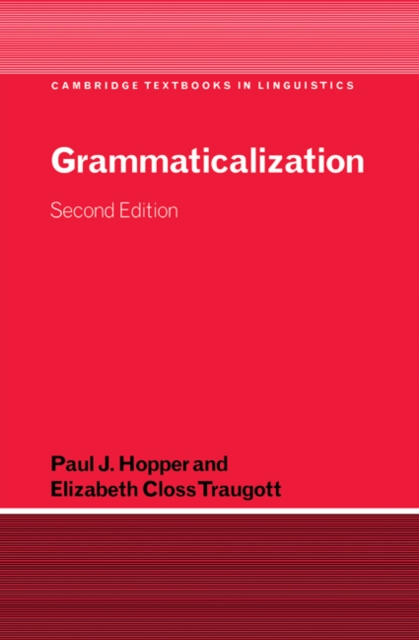 Grammaticalization, PDF eBook