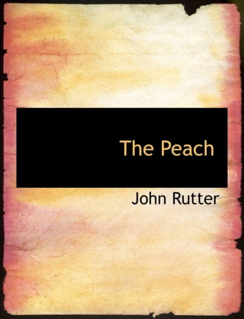 The Peach, Paperback / softback Book