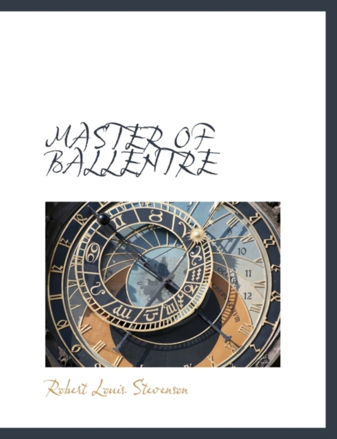 Master of Ballentre, Hardback Book