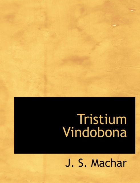 Tristium Vindobona, Paperback / softback Book