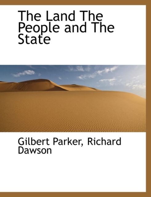 The Land the People and the State, Paperback / softback Book