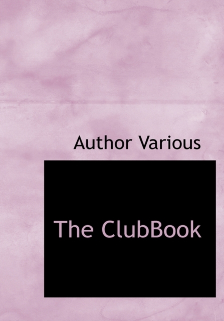 The Clubbook, Hardback Book