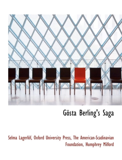 Gosta Berling's Saga, Paperback / softback Book