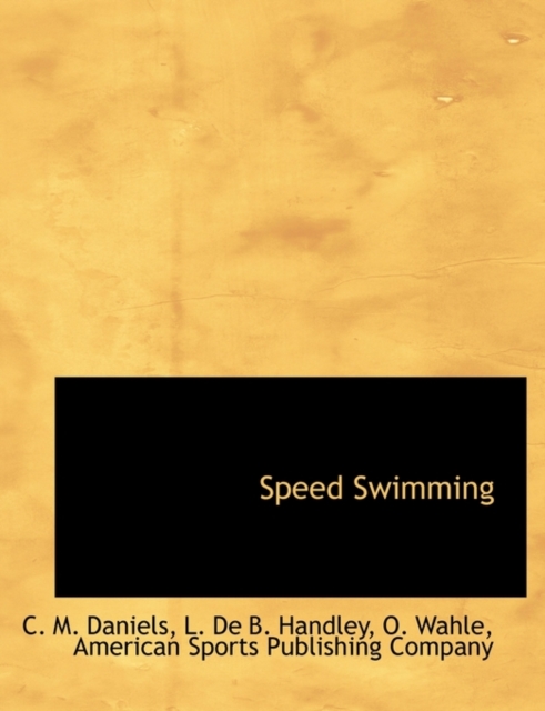 Speed Swimming, Paperback / softback Book
