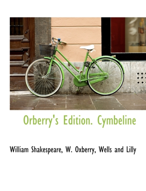 Orberry's Edition. Cymbeline, Hardback Book