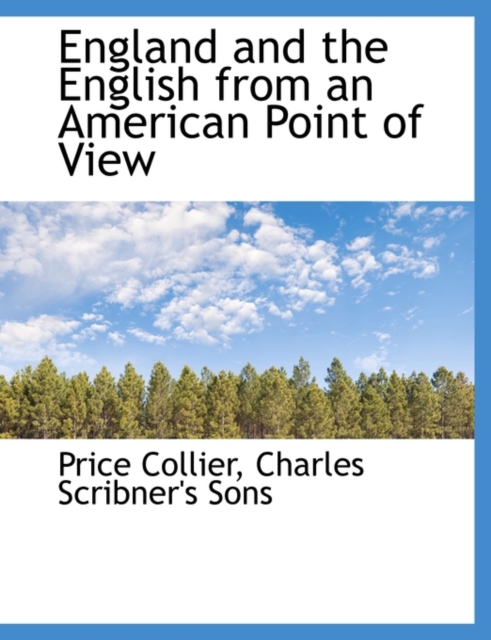 England and the English from an American Point of View, Paperback / softback Book
