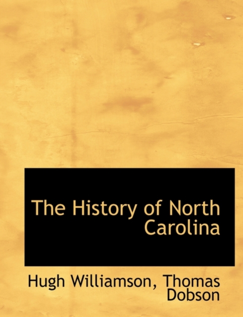 The History of North Carolina, Paperback / softback Book