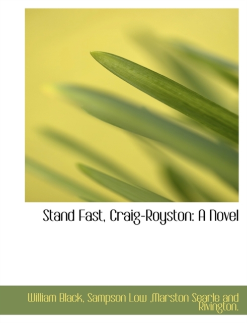 Stand Fast, Craig-Royston, Paperback / softback Book