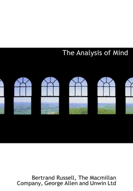 The Analysis of Mind, Hardback Book