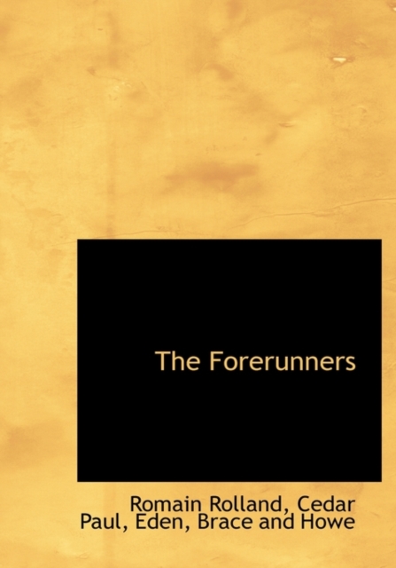 The Forerunners, Hardback Book