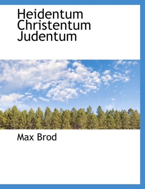 Heidentum Christentum Judentum, Paperback / softback Book