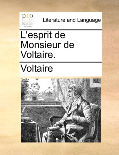 L'Esprit de Monsieur de Voltaire., Paperback / softback Book
